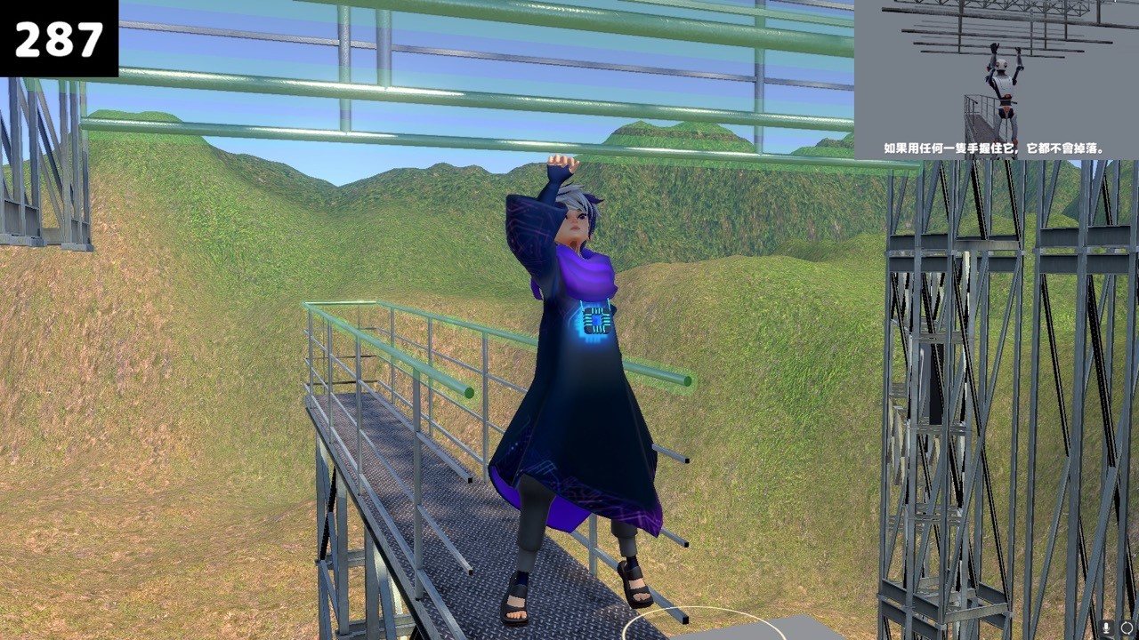 How I look using my VIVERSE virtual avatar to take on the challenge