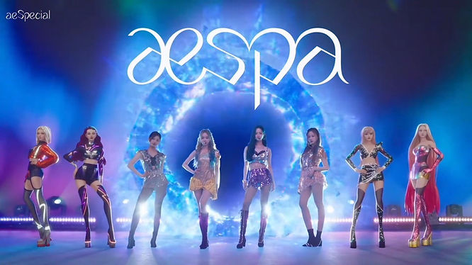 Turns out aespa is not just a four-member girl group. (Source: SM)