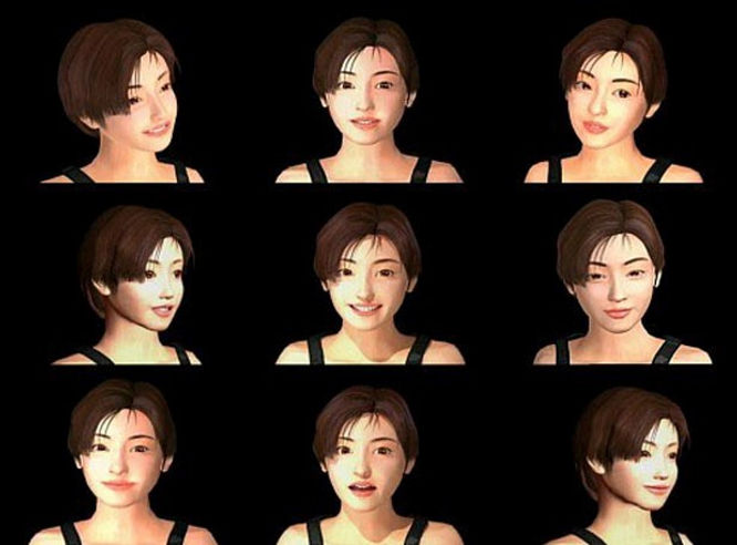 Could Kyoko Date be the original virtual idol? (Source: Horipro)