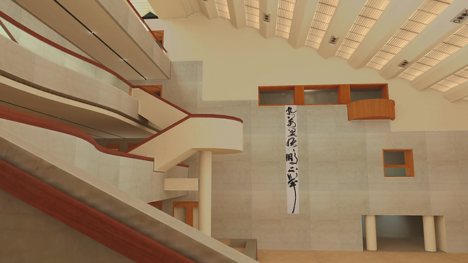 photo of digital twin of Kaohsiung Museum of Fine Arts