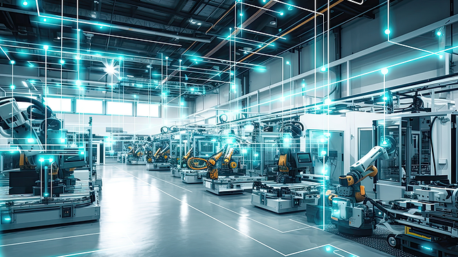 photo of digital twin employed in manufacturing