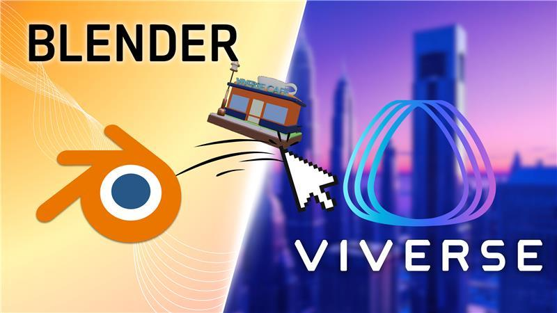 How To Import Your 3D Files From Blender To VIVERSE Create