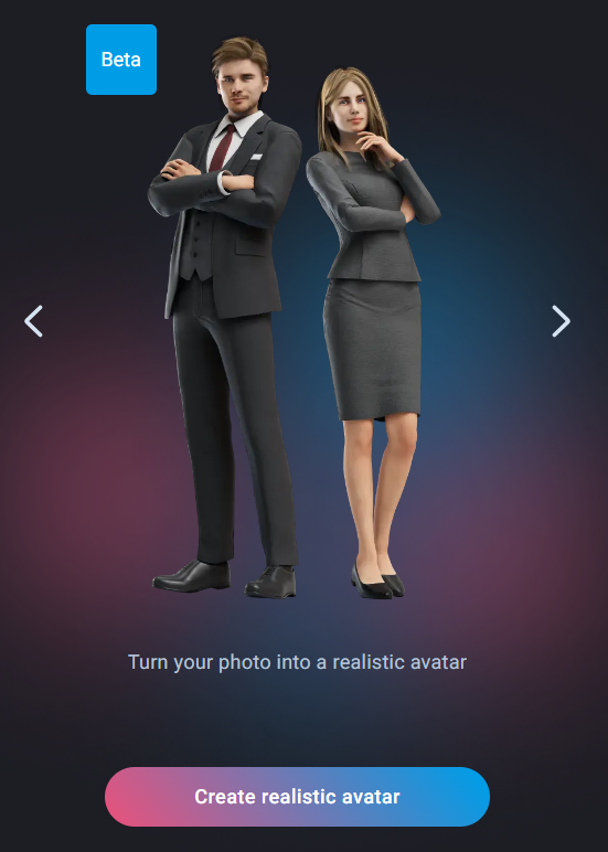 Find the realistic avatar model