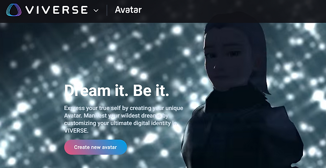 How to create your own realistic 3D avatar in VIVERSE