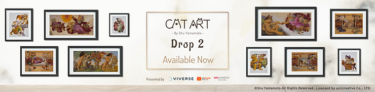 CAT ART by Shu Yamamoto: Drop 2 is Now Available on Market!